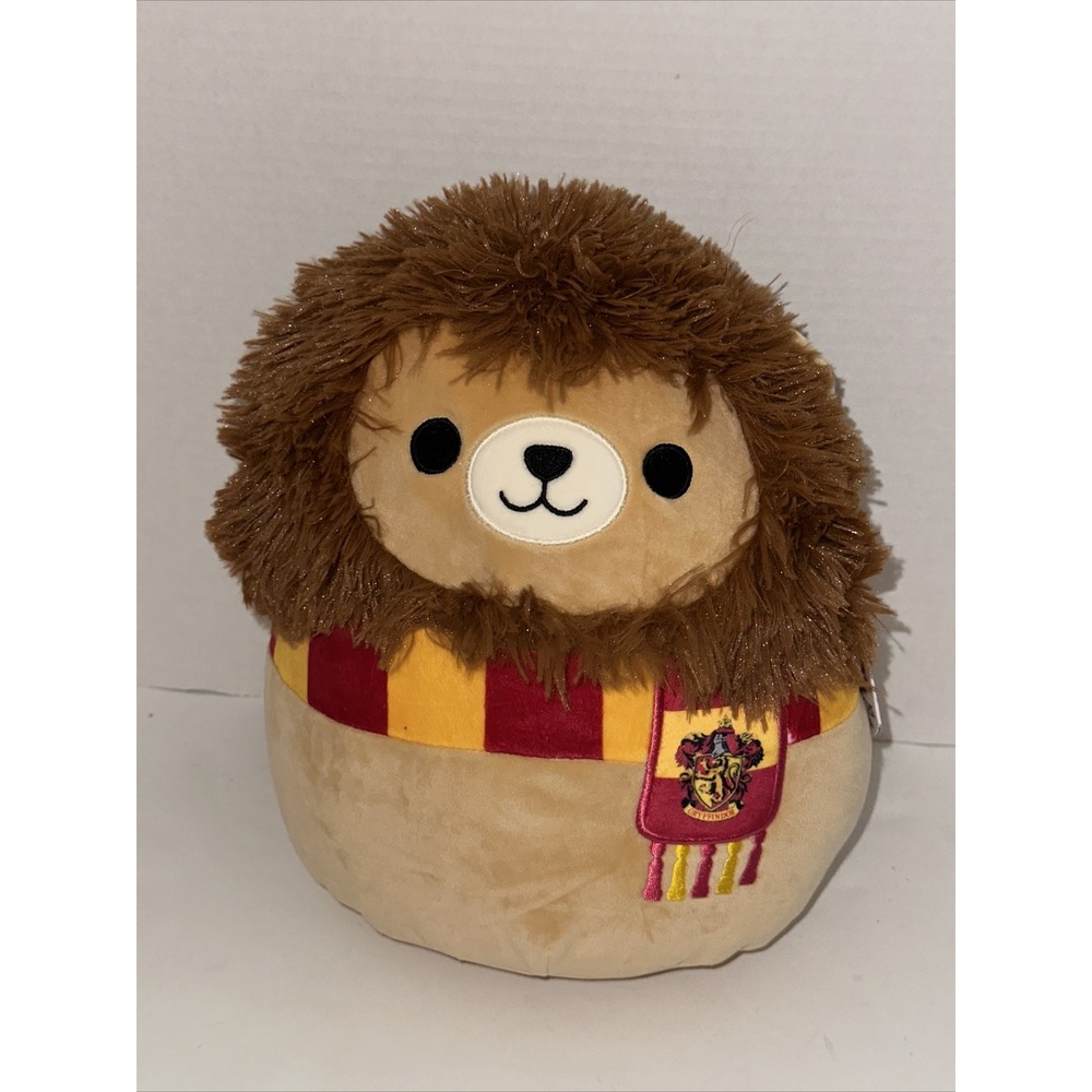 Squishmallows Harry Potter Gryffindor Lion Plush 10 In Kellytoy Wizarding World - Picture 15 of 16